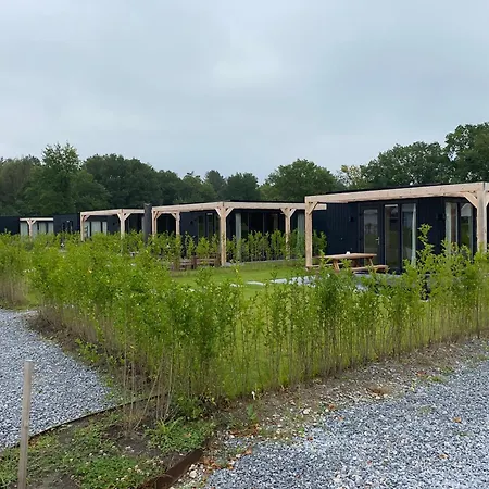 Prázdninový dům Luxe 4- Persoons Veluwelodge Met Hottub In Ermelo! Ermelo