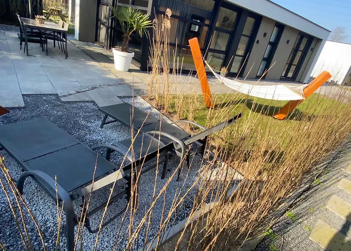 Luxe 4- Persoons Veluwelodge Met Hottub In Ermelo! ארמלו