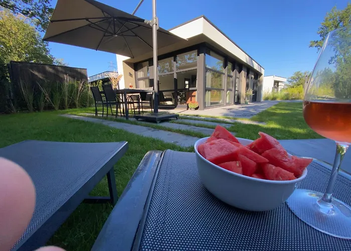 Luxe 4- Persoons Veluwelodge Met Hottub In Ermelo! בית נופש ארמלו